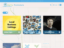 Tablet Screenshot of hellopalmdale.com